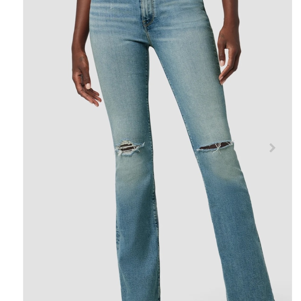 Hudson Barbara high rise bootcut Jean / color royalty sz 26 - Picture 7 of 9
